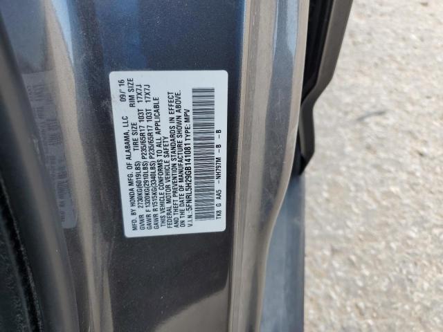 2016 HONDA ODYSSEY LX 5FNRL5H29GB141081