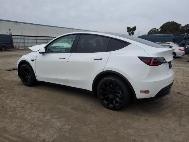 TESLA MODEL Y 2021 white  electric 5YJYGDEE3MF138861 photo #3