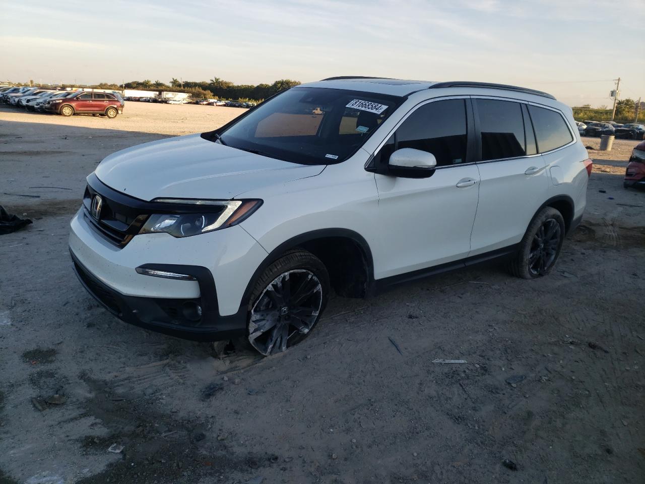 5FNYF5H25MB029358 HONDA PILOT SE 2021