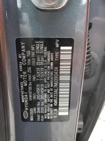 2021 HYUNDAI TUCSON LIM - KM8J33AL7MU390434