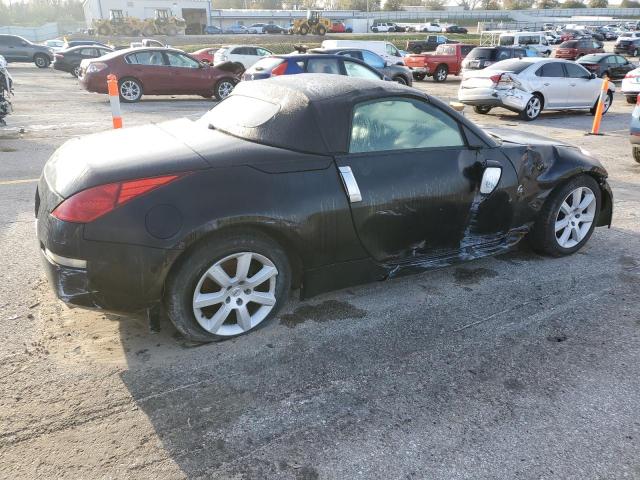 NISSAN 350Z CONV 2004 black  gas JN1AZ36A14T015190 photo #4