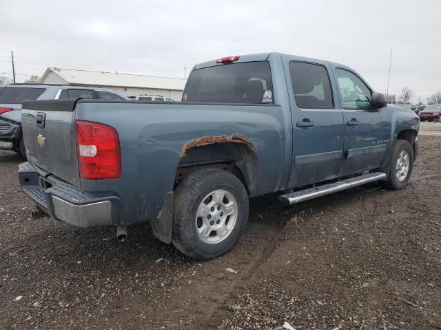 CHEVROLET SILVERADO 2008 blue  gas 3GCEK13378G133874 photo #4