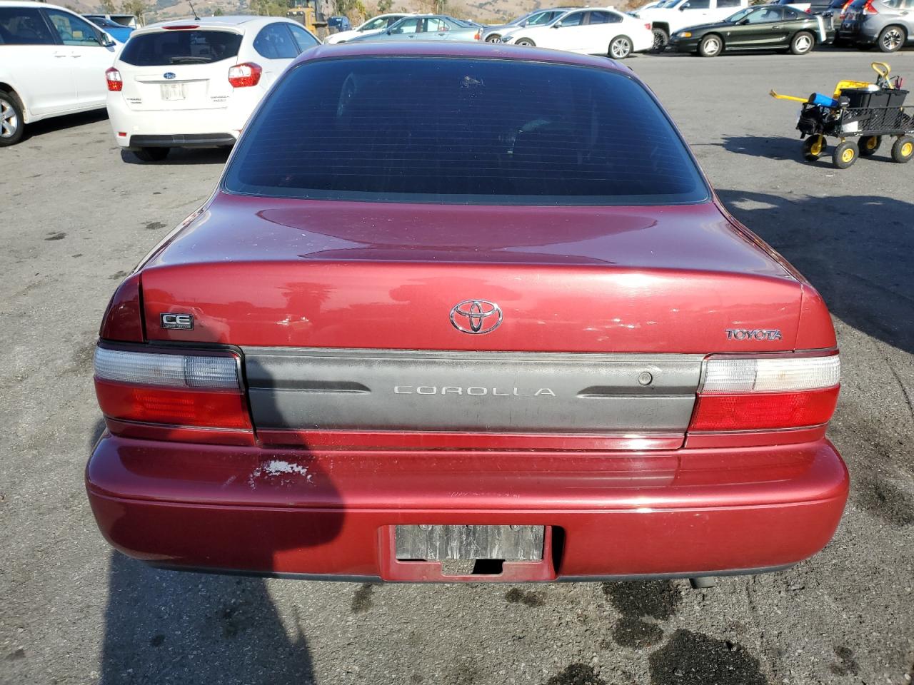 Lot #3034259138 1997 TOYOTA COROLLA BA