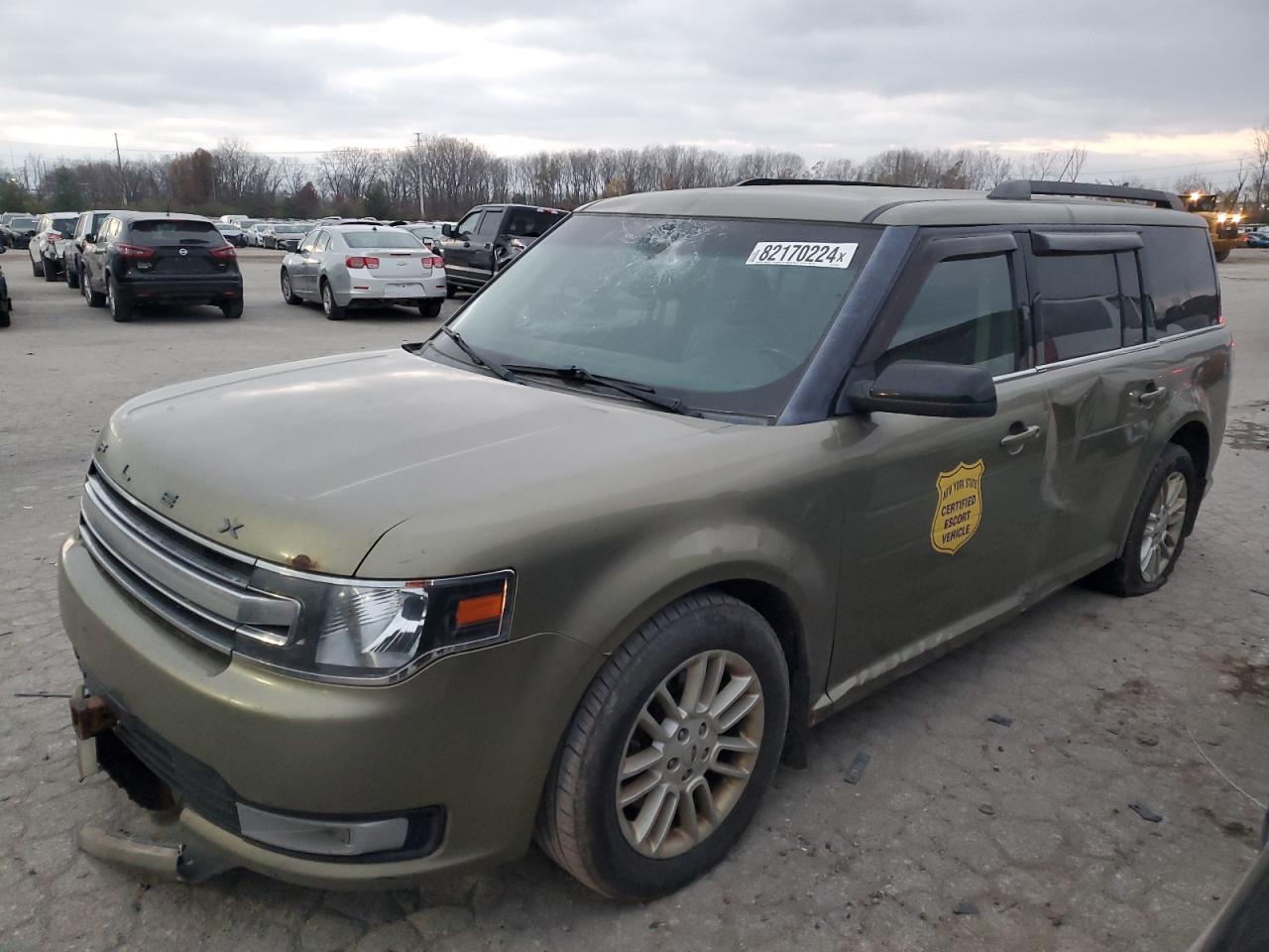 Lot #3051303641 2014 FORD FLEX SEL