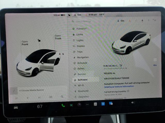 2020 TESLA MODEL 3 - 5YJ3E1EA4LF736998