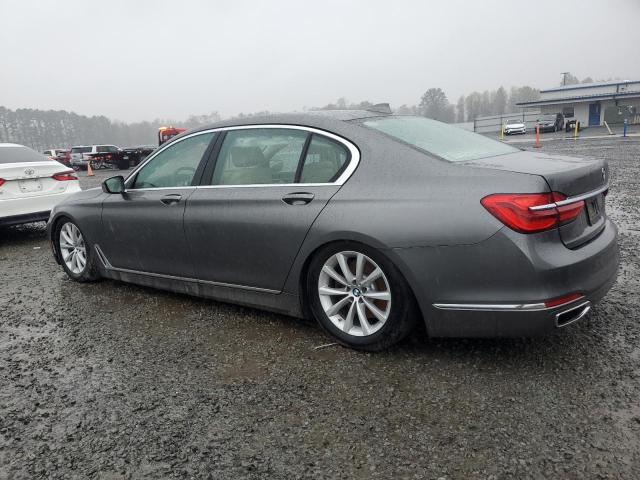 BMW 740 I 2018 gray  gas WBA7E2C51JG742366 photo #3