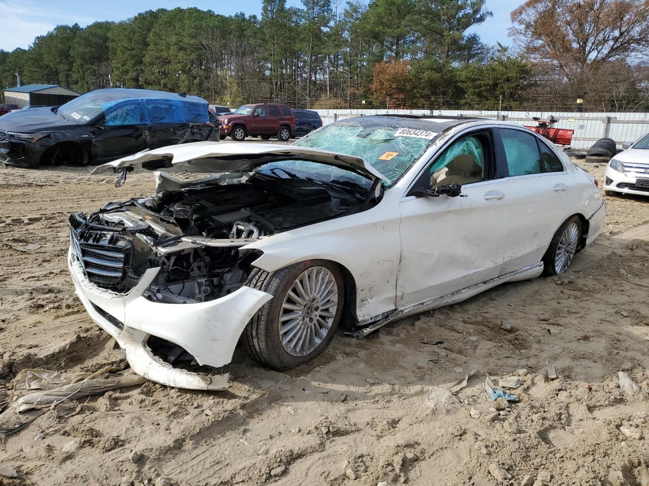  Salvage Mercedes-Benz C-Class