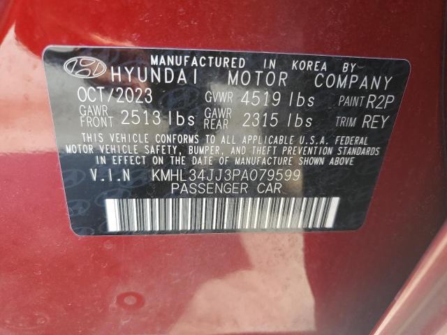 2023 HYUNDAI SONATA HYB - KMHL34JJ3PA079599