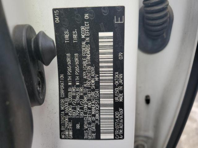 2015 LEXUS GX 460 - JTJBM7FX2F5115041