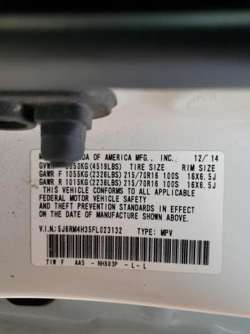 2015 HONDA CR-V LX - 5J6RM4H35FL023132