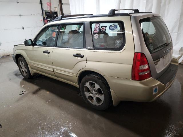 SUBARU FORESTER 2 2004 beige  gas JF1SG65644H729314 photo #3