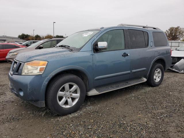 NISSAN ARMADA SV 2011 blue 4dr spor gas 5N1AA0ND8BN606547 photo #1