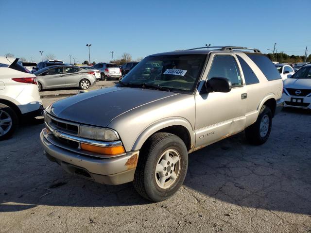 CHEVROLET BLAZER 1999 tan  gas 1GNCT18W1XK140616 photo #1