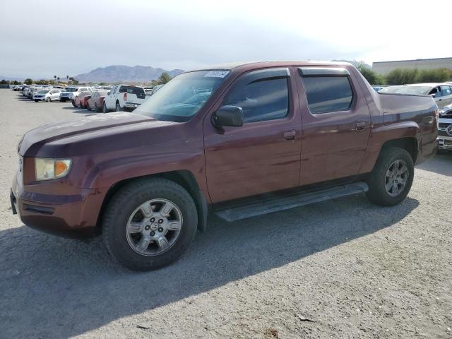 HONDA RIDGELINE 2007 burgundy  gas 2HJYK16507H521470 photo #1