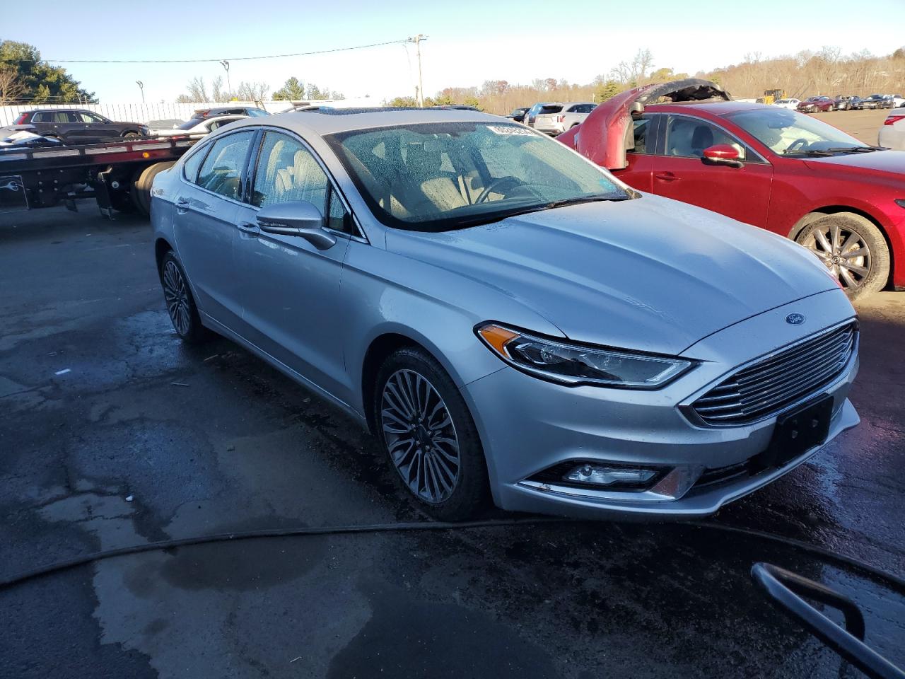 Lot #2985898217 2017 FORD FUSION SE