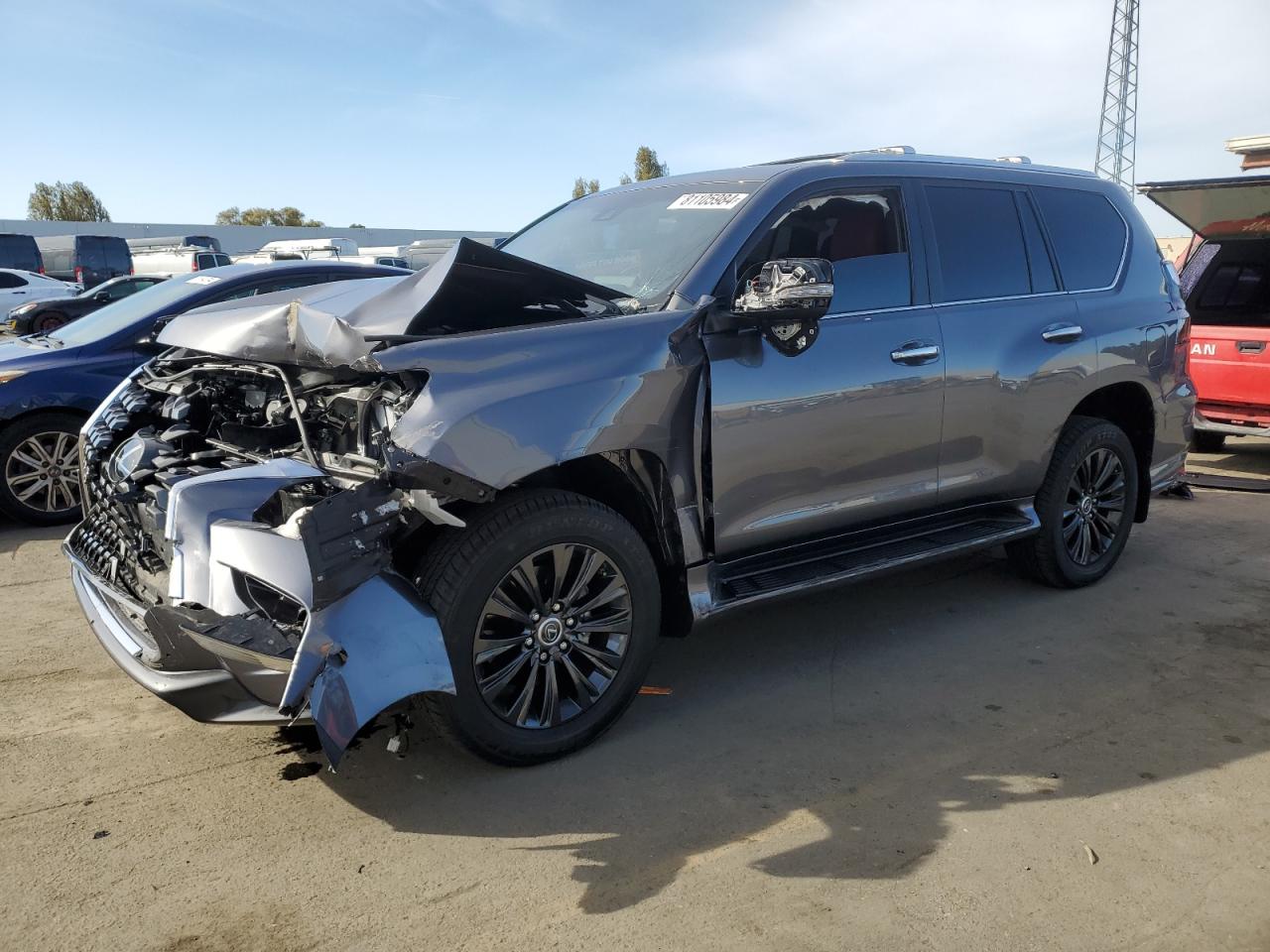 JTJGM7BX0P5367285 LEXUS GX 460 LUX 2023
