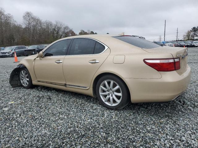 LEXUS LS 460 2007 gold sedan 4d gas JTHBL46F975007933 photo #3