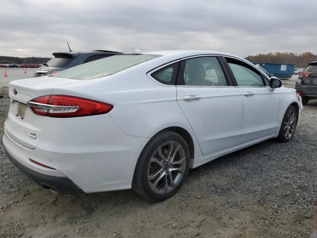 FORD FUSION SEL 2019 white  gas 3FA6P0CD8KR181684 photo #4