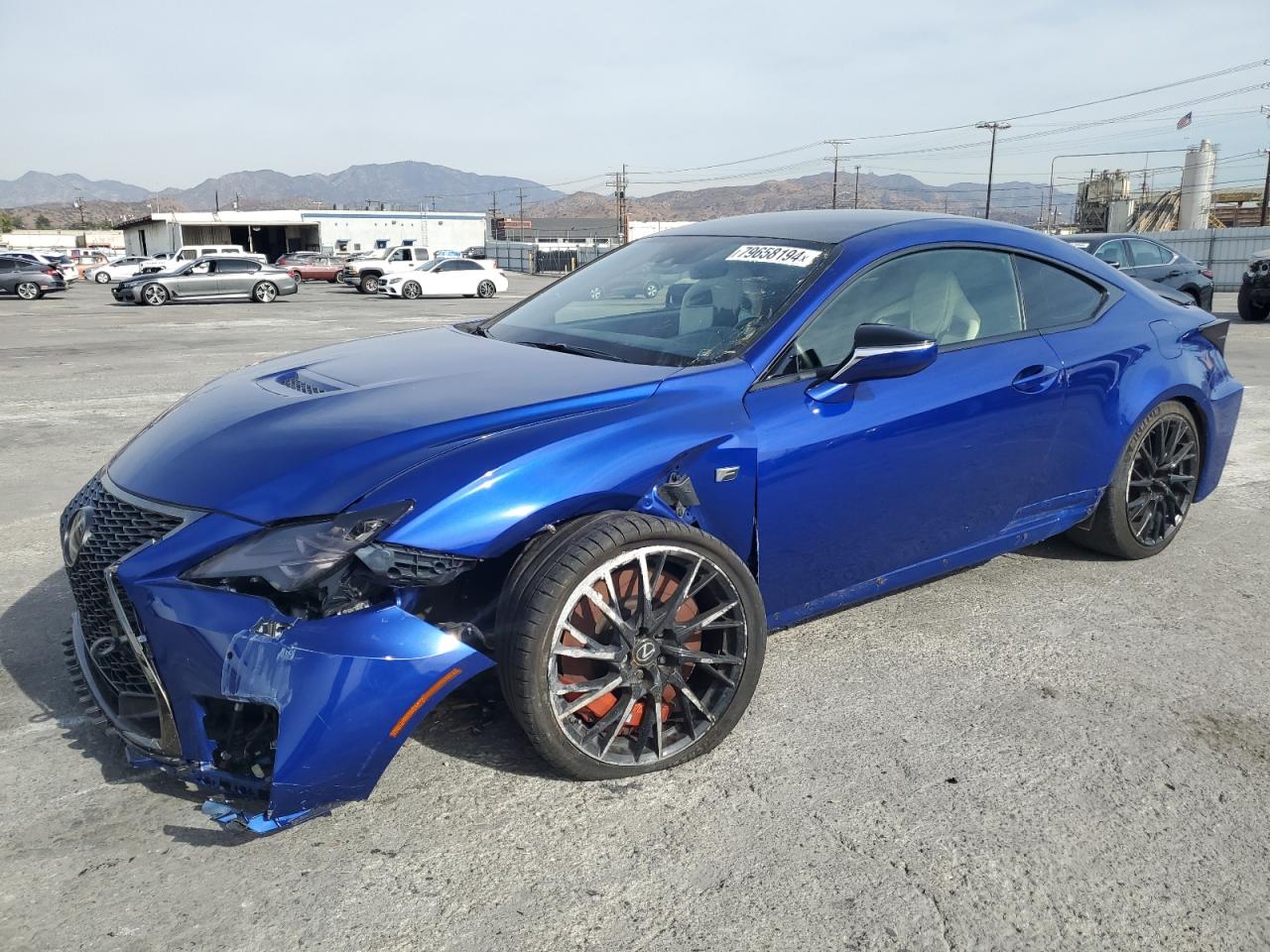 Lot #2960201137 2020 LEXUS RC-F