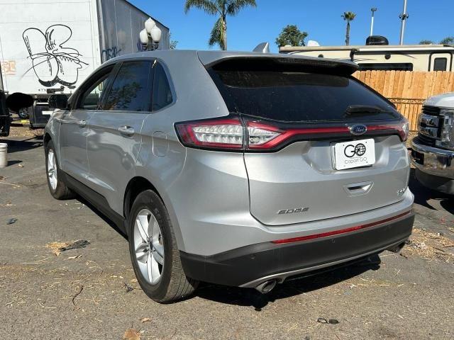 FORD EDGE SEL 2015 gray 4dr spor gas 2FMTK4J91FBC04062 photo #4