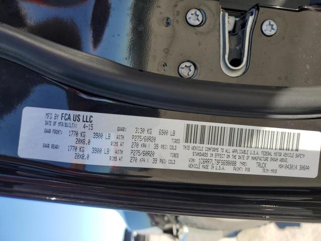 2015 RAM 1500 SLT - 1C6RR7LT9FS698088
