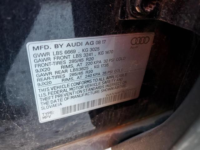 2018 AUDI Q7 PRESTIG - WA1VAAF78JD010051
