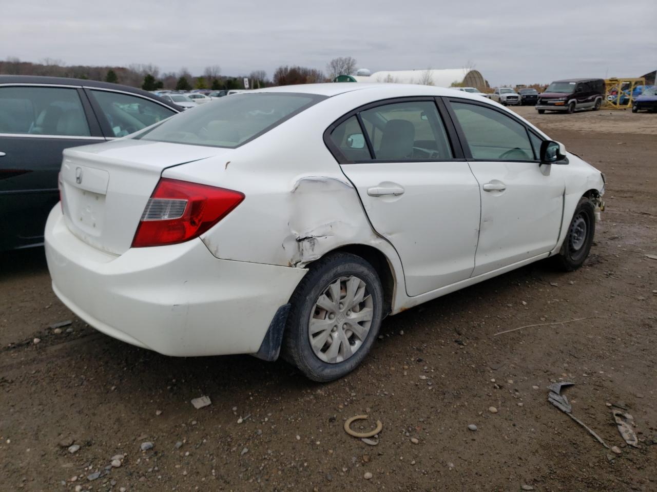 Lot #2986371201 2012 HONDA CIVIC LX