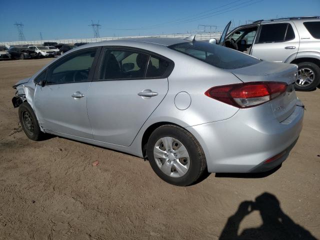 KIA FORTE LX 2017 silver  gas 3KPFK4A79HE130224 photo #3