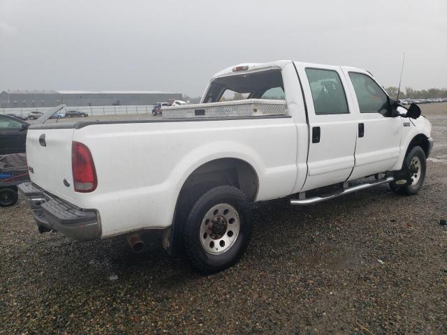 FORD F250 SUPER 2003 white  gas 1FTNW21S33EA22095 photo #4