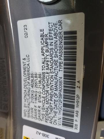 2023 HONDA ACCORD HYB - 1HGCY2F59PA006874