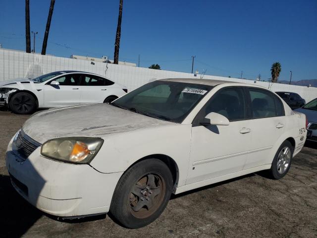 CHEVROLET MALIBU LT 2007 white sedan 4d gas 1G1ZT58N87F283856 photo #1