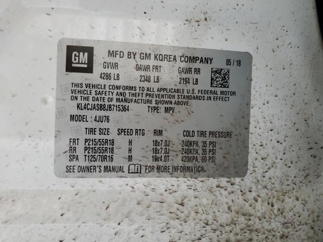 2018 BUICK ENCORE PRE - KL4CJASB8JB715364