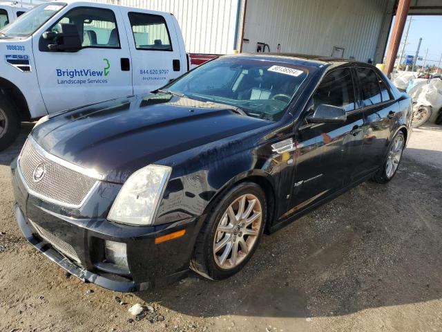 CADILLAC STS-V 2008 black  gas 1G6DX67D180124950 photo #1