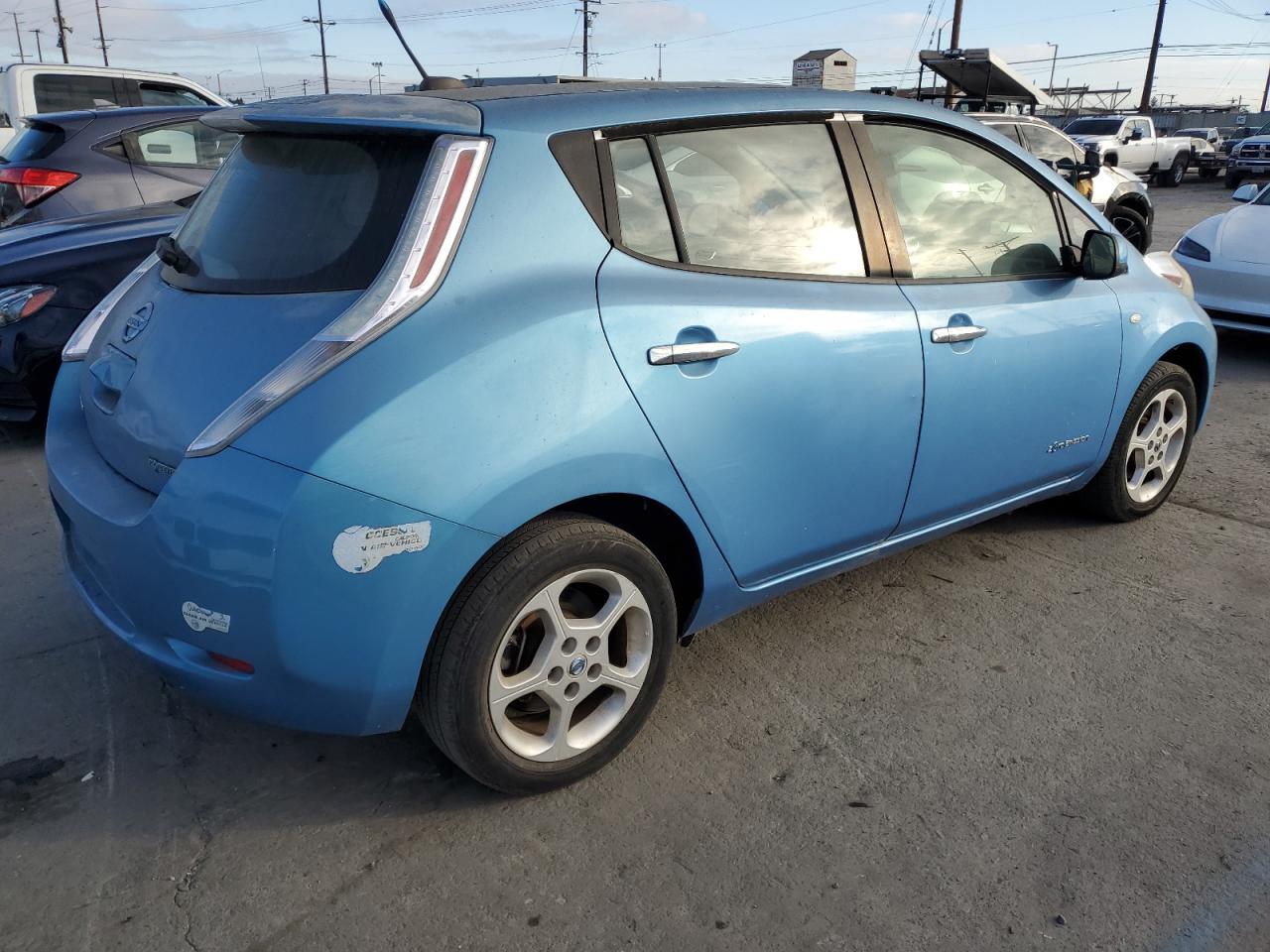 Lot #3026988810 2011 NISSAN LEAF SV