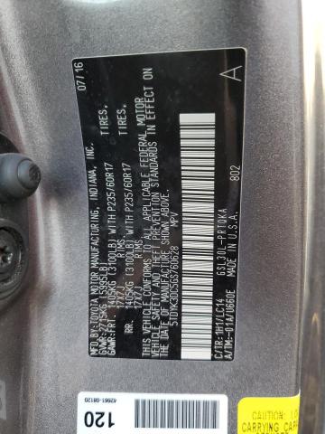 2016 TOYOTA SIENNA XLE - 5TDYK3DC5GS760628
