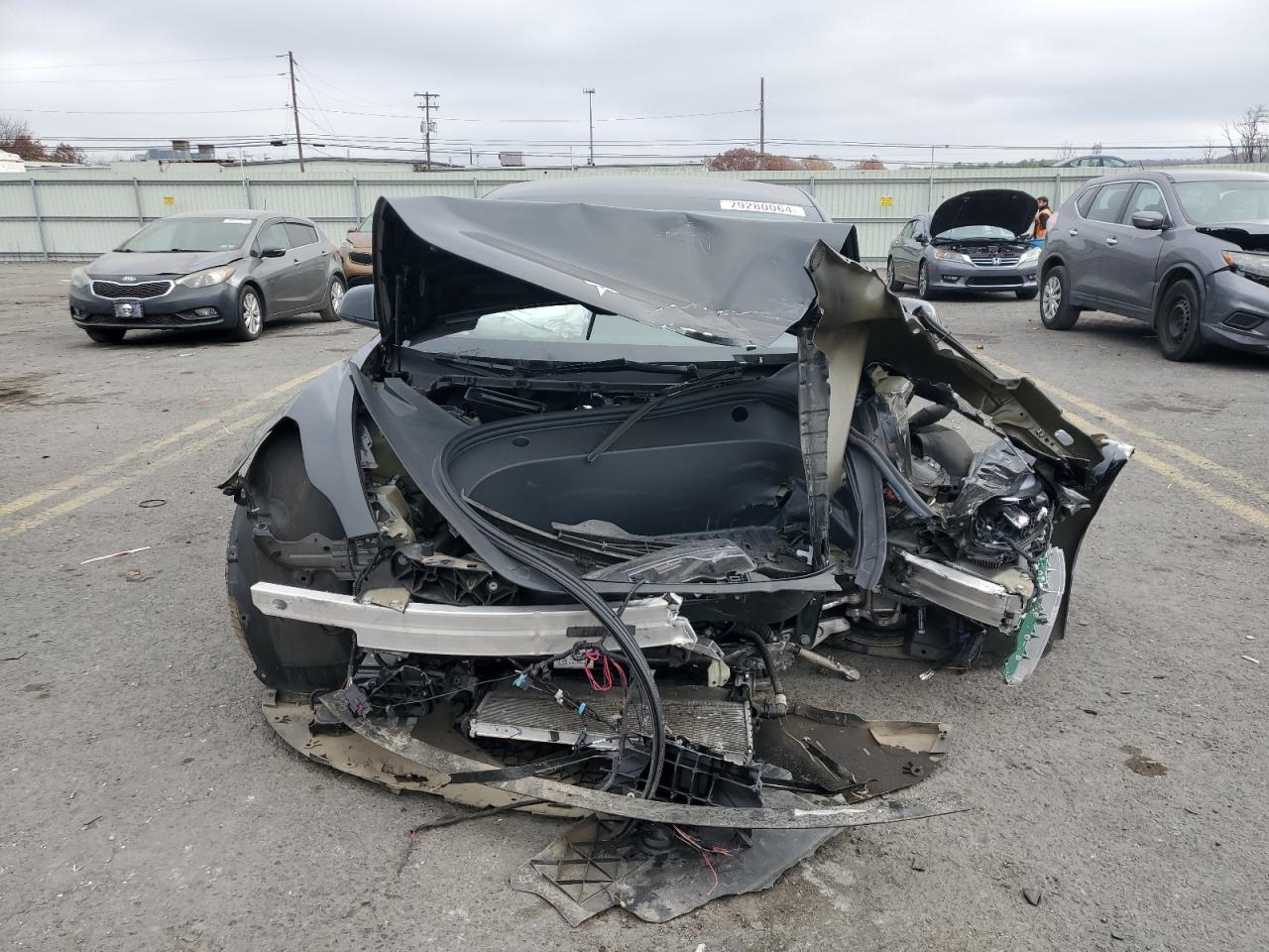 Lot #2978540226 2023 TESLA MODEL 3