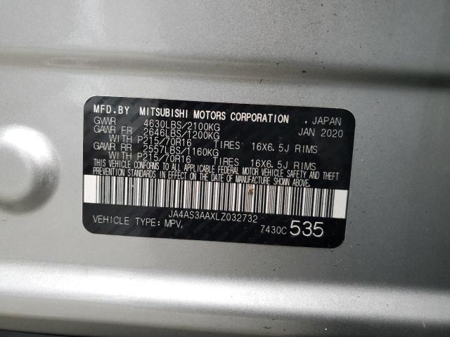 2020 MITSUBISHI ECLIPSE CR - JA4AS3AAXLZ032732