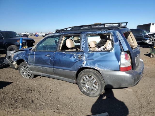 SUBARU FORESTER 2 2007 blue  gas JF1SG67647H726687 photo #3