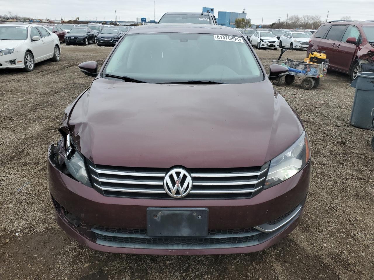 Lot #2993919327 2012 VOLKSWAGEN PASSAT SE