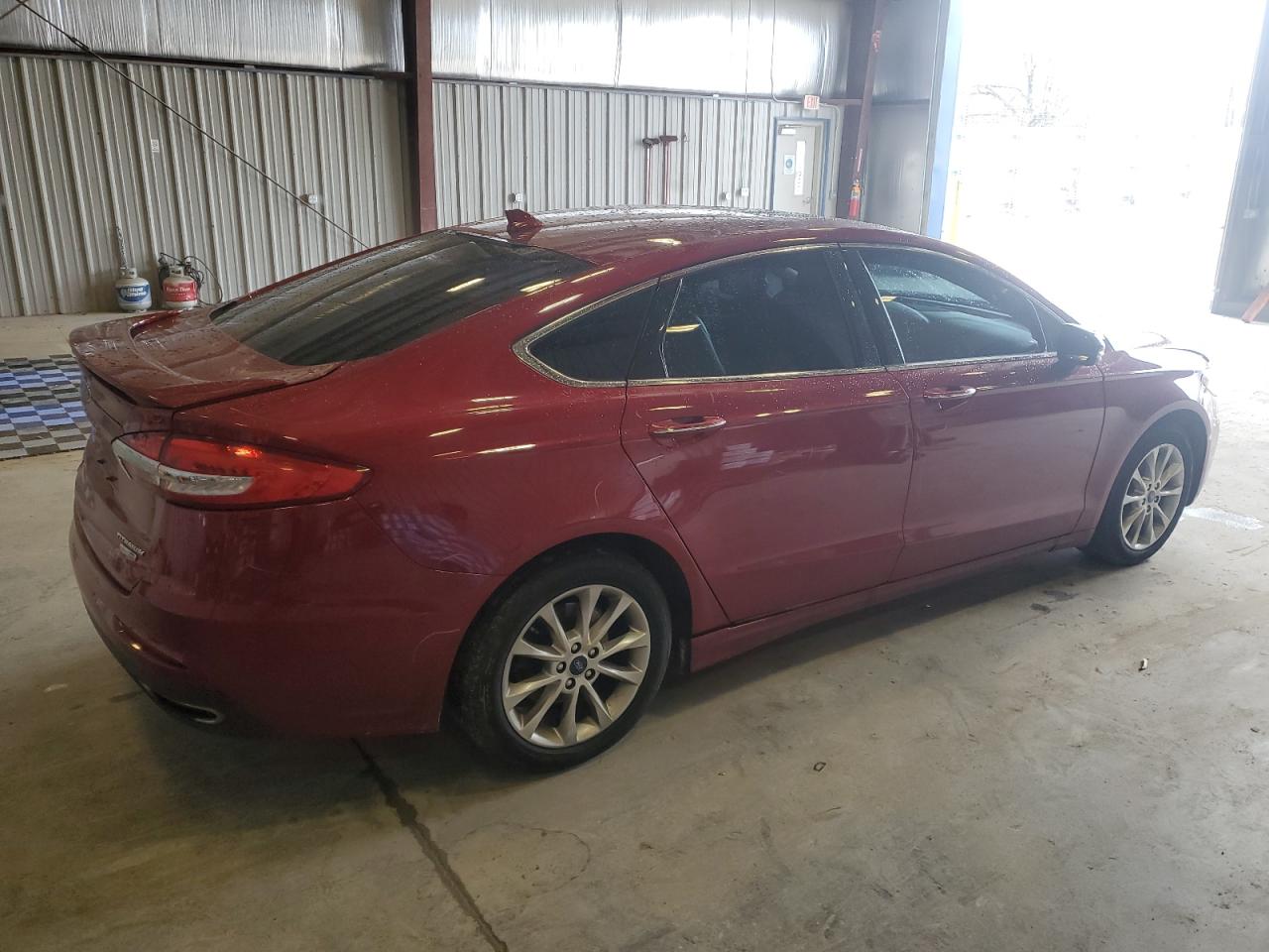 Lot #3031845999 2019 FORD FUSION TIT