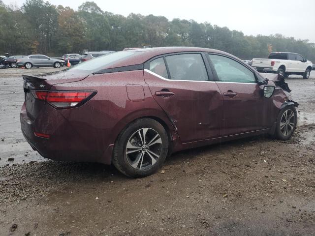 NISSAN SENTRA SV 2021 burgundy  gas 3N1AB8CV7MY268286 photo #4