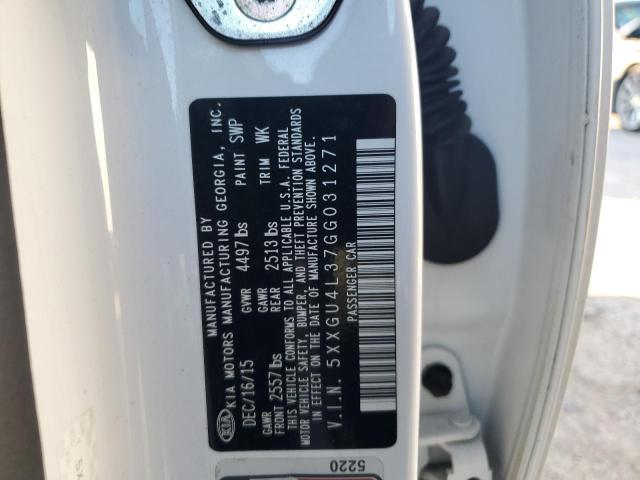 2016 KIA OPTIMA EX - 5XXGU4L37GG031271