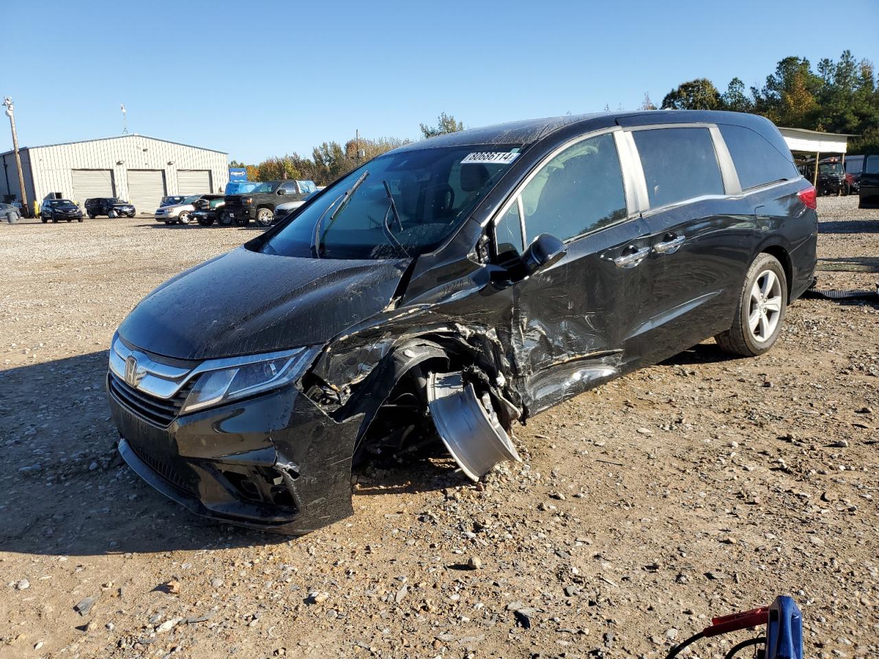 Lot #3024153806 2020 HONDA ODYSSEY EX