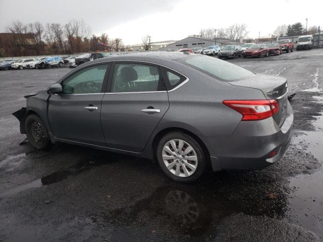 NISSAN SENTRA S 2017 gray  gas 3N1AB7AP7HL718181 photo #3