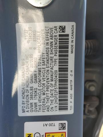 2HGFE2F57PH504059 2023 HONDA CIVIC