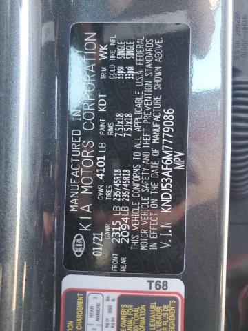 2021 KIA SOUL GT-LI - KNDJ53AF6M7779086