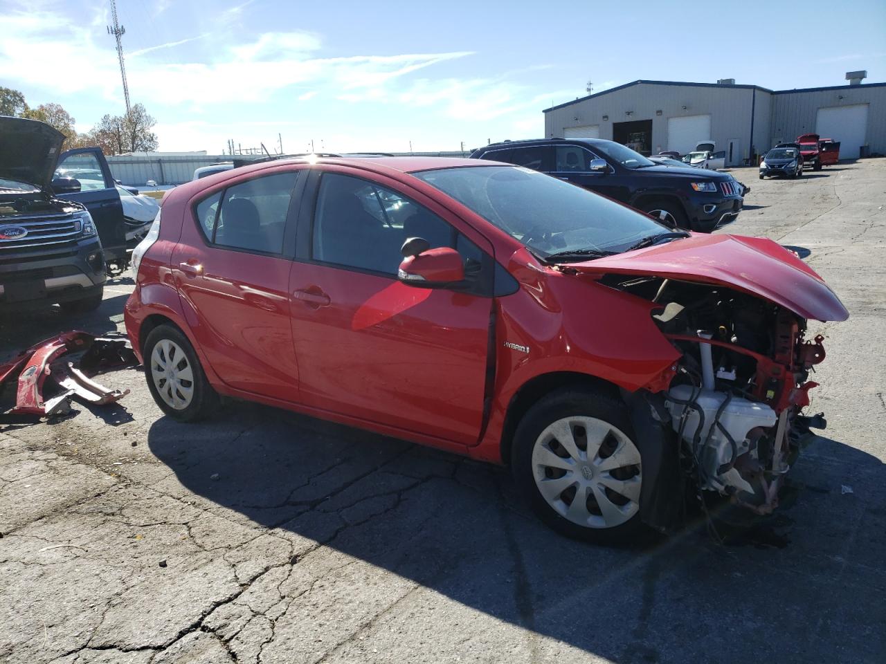 Lot #2952886890 2014 TOYOTA PRIUS C