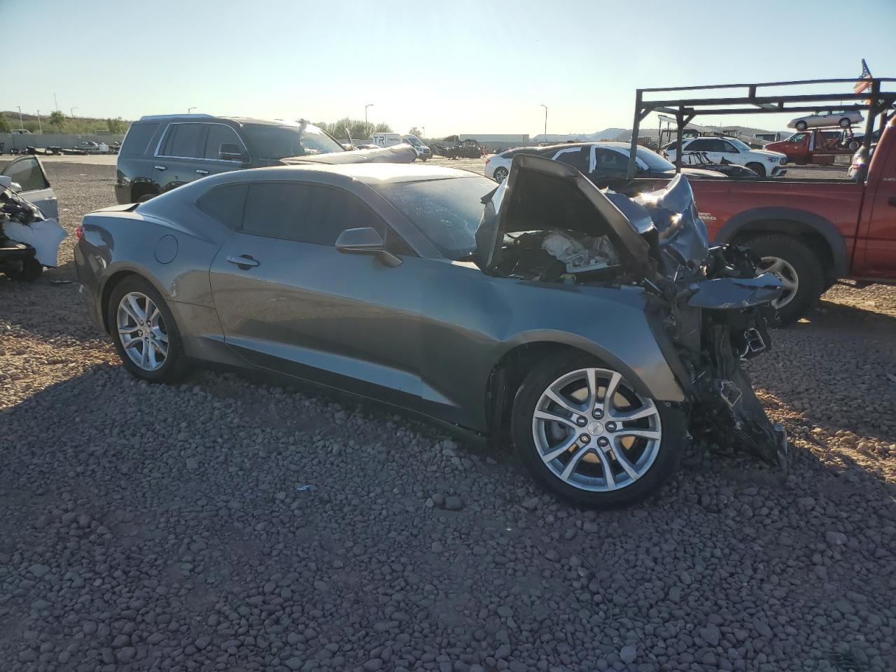 Lot #3028429263 2021 CHEVROLET CAMARO LS