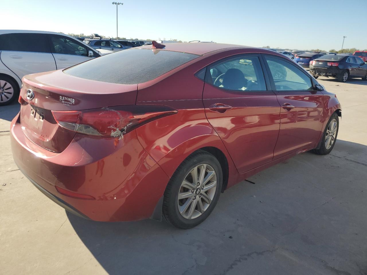 Lot #2996686551 2015 HYUNDAI ELANTRA SE