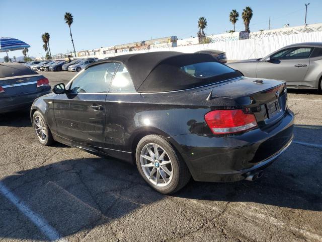 BMW 128 I 2010 black converti gas WBAUN1C56AVH82146 photo #3